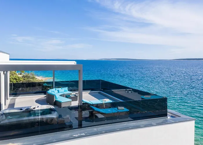 Apartmán Mediteran Luxury Penthouse With Jacuzzi *